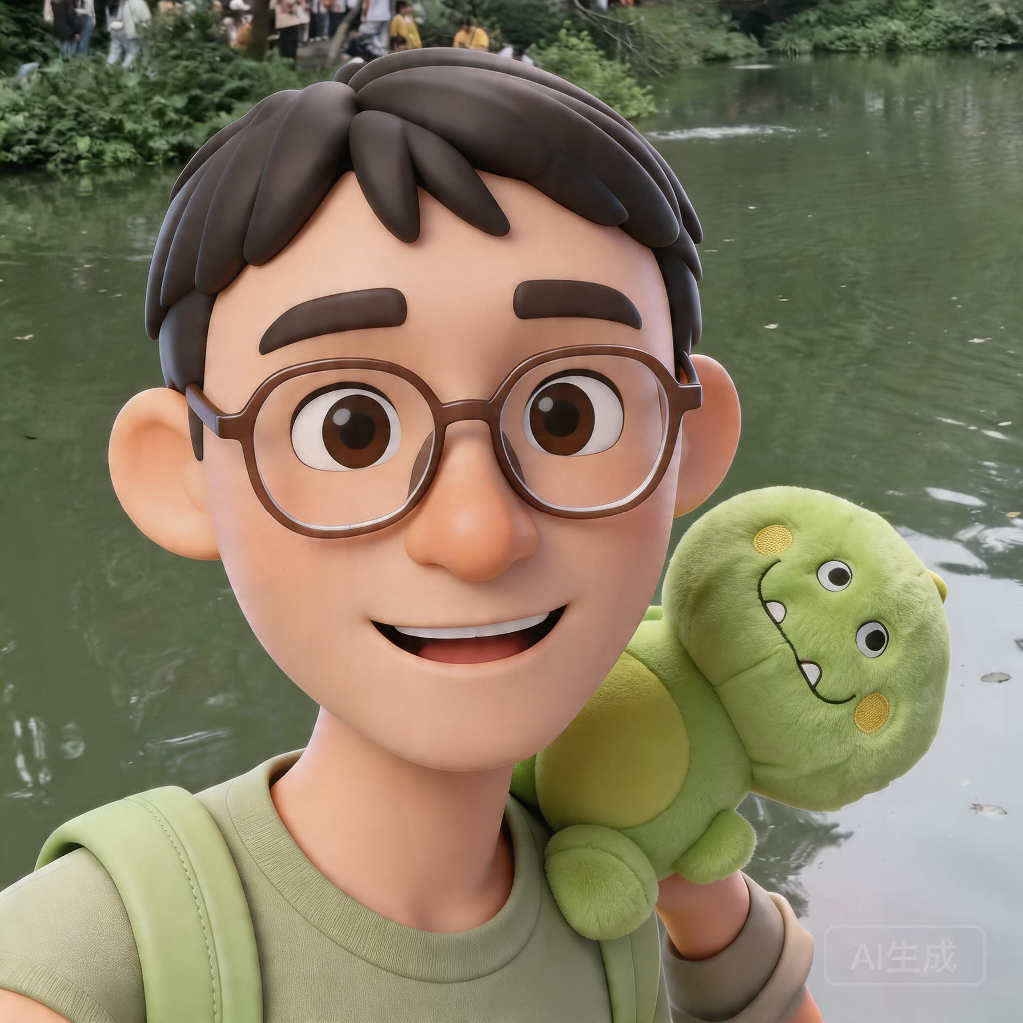 Nianchen Deng cartoon